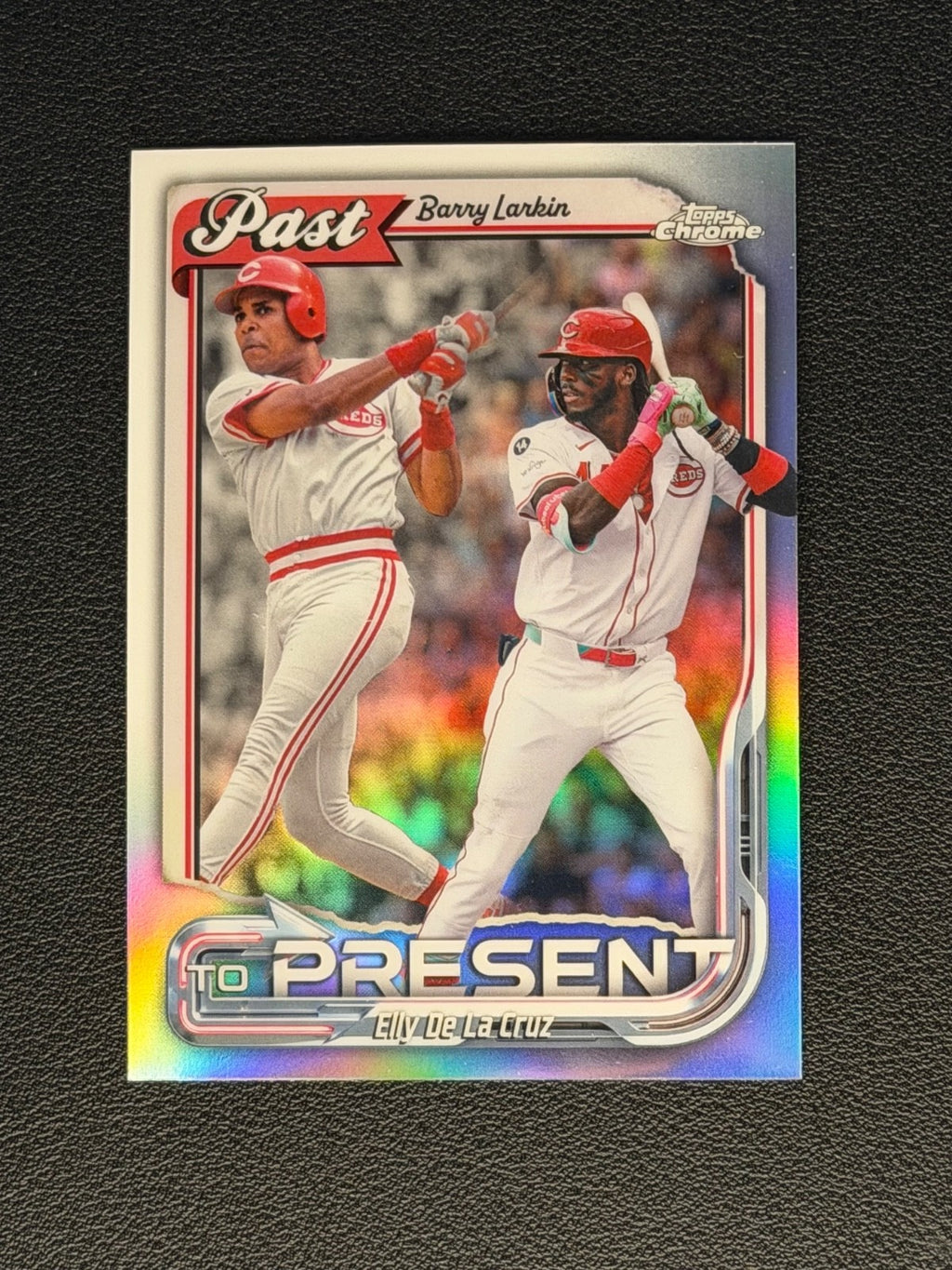 2026 Topps Chrome PTP-5 Barry Larkin Elly De La Cruz0