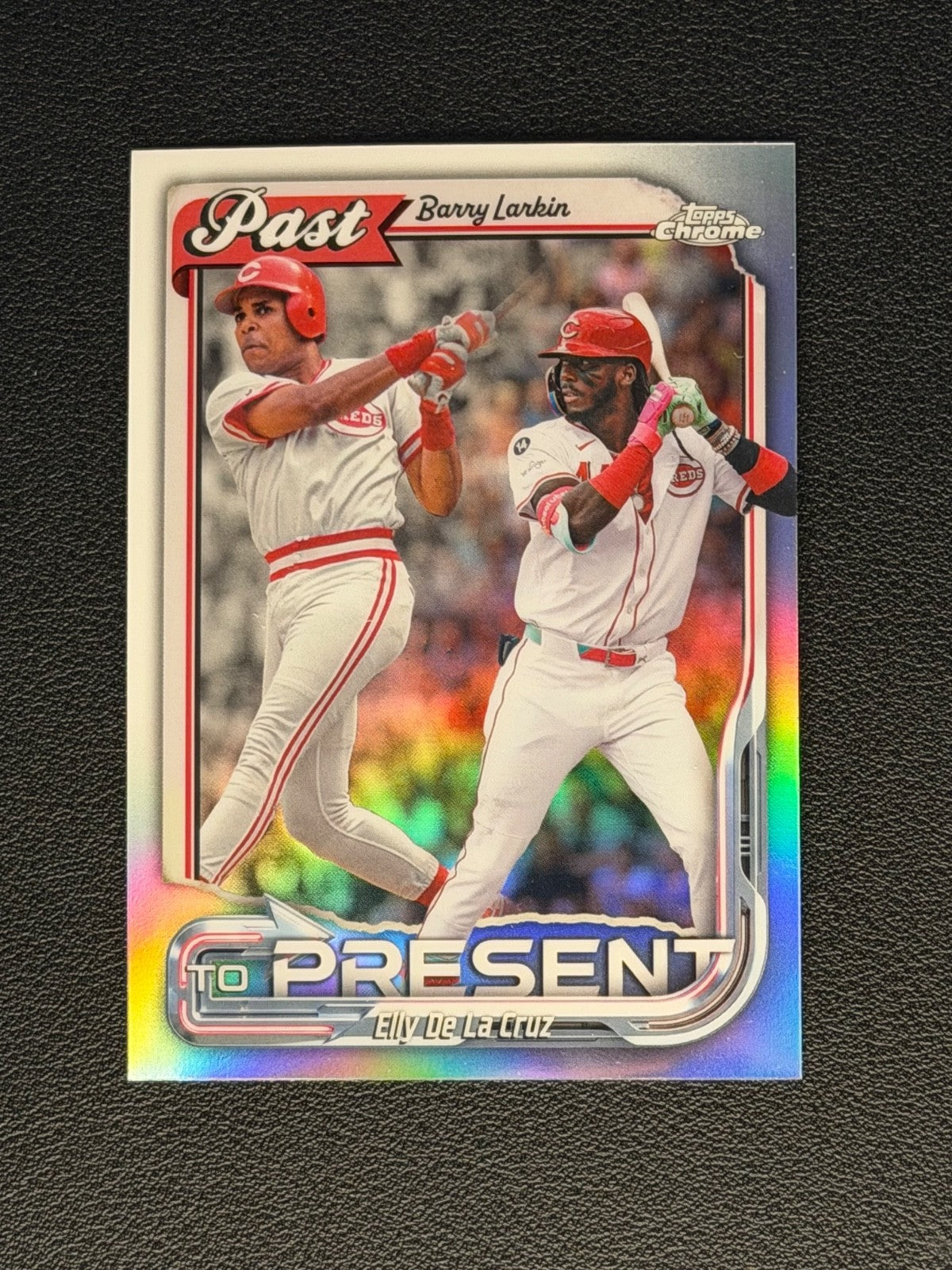2026 Topps Chrome PTP-5 Barry Larkin Elly De La Cruz0