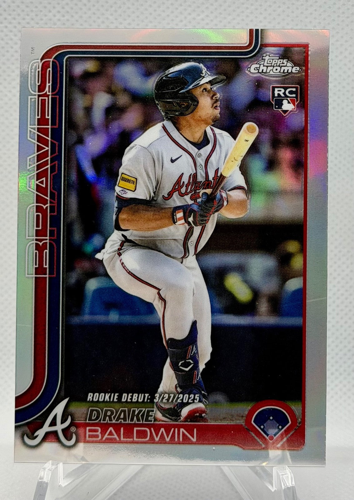2025 Topps Chrome Update Series - Rookie Debut Drake Baldwin #USC88 Refractor0