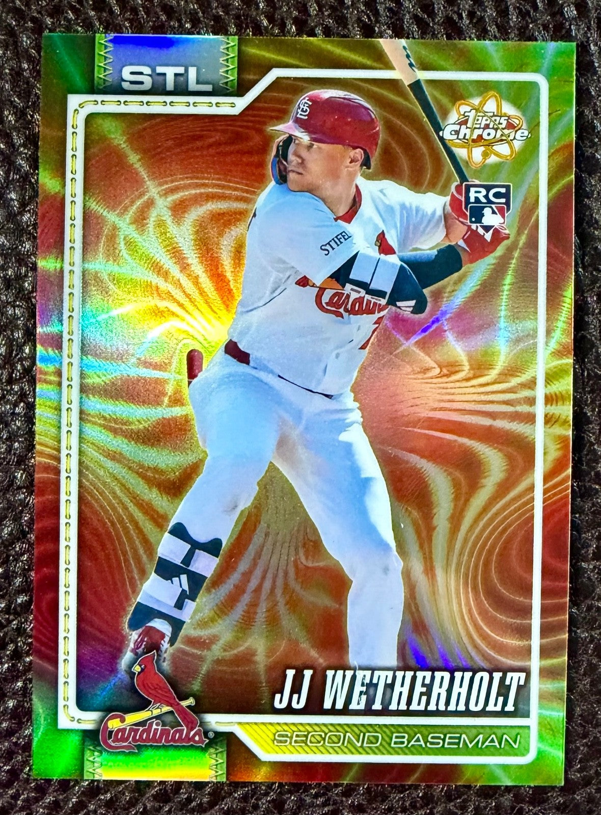 2026 Topps Chrome - JJ Wetherholt Radiating Rookies #RR-15 SSP RC0