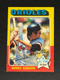 1975 Topps - Brooks Robinson #50 Well Kept!0