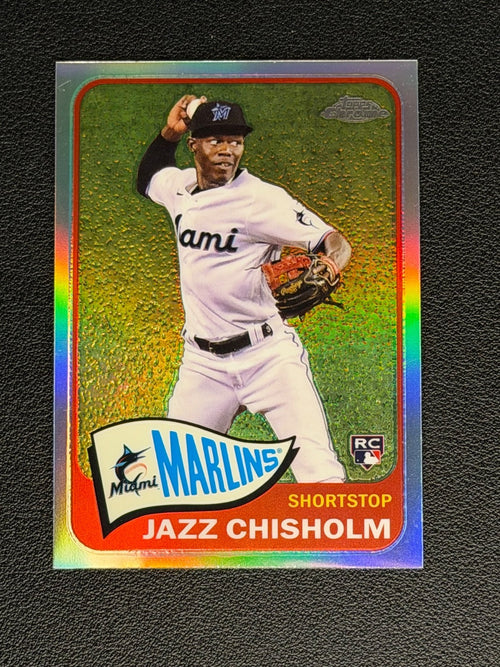 2021 Topps - 1965 Topps Redux Jazz Chisholm Refractor #T65-2 (RC)0