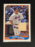 2024 Topps Series 1 - 1989 Topps Baseball Relics Pete Alonso #89BR-PA (MEM)0