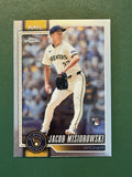 2026 Topps Chrome Jacob Misiorowski #196 Rookie RC0