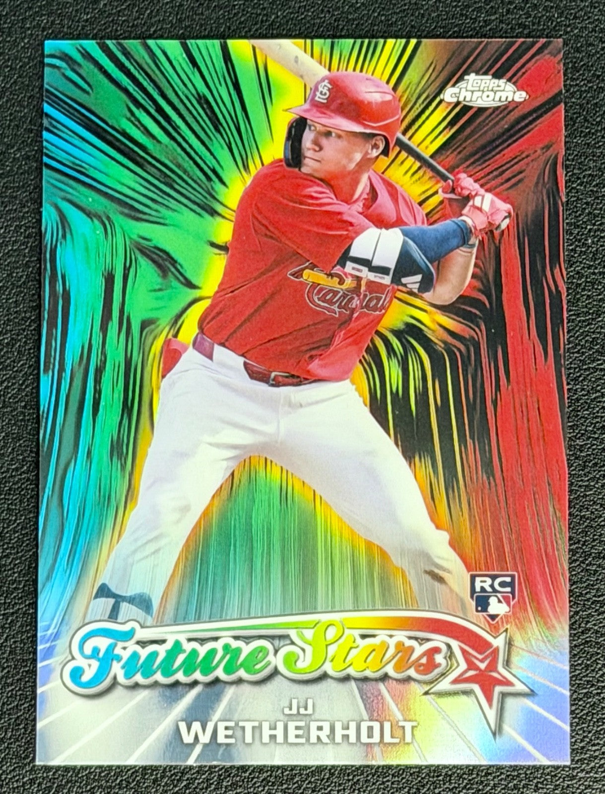 2026 Topps Chrome Future Stars JJ Wetherholt FS-3 Rookie Card0