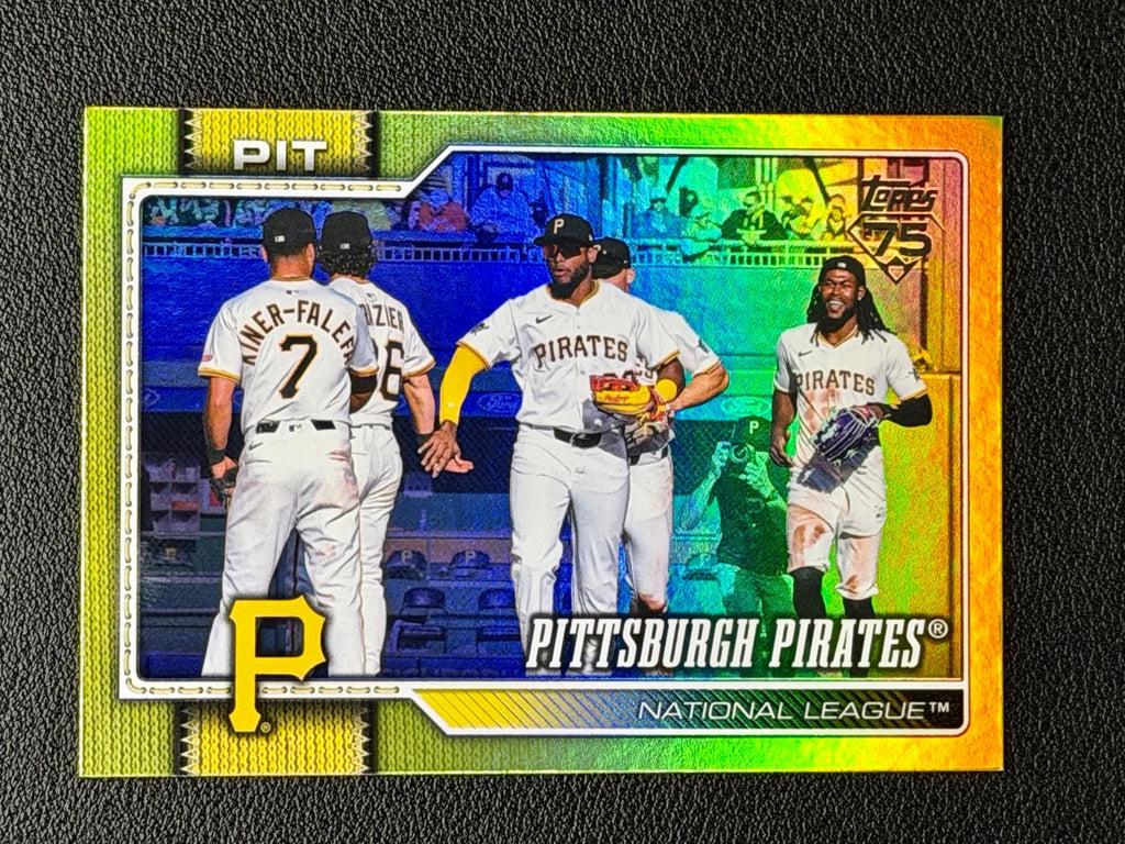2026 Topps Series 2 Pittsburgh Priates Yellow Foil #/3990