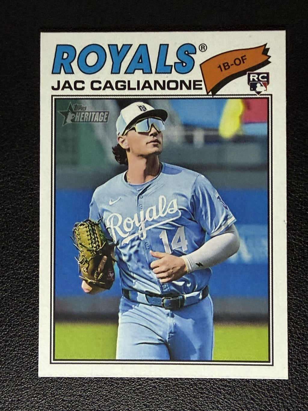 2026 Topps Heritage - Jac Caglianone #136 (RC)0