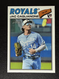 2026 Topps Heritage - Jac Caglianone #136 (RC)0