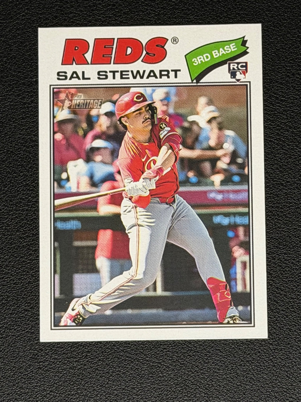 2026 Topps Heritage - Sal Stewart #221 (RC)0