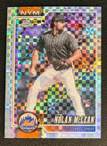 2026 Topps Chrome Geometric Refractor Nolan McLean Rookie #2360