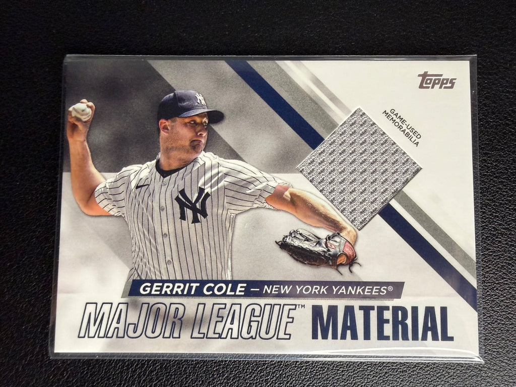 2024 Topps Series 1 - Major League Material Gerrit Cole #MLM-GC (MEM)0