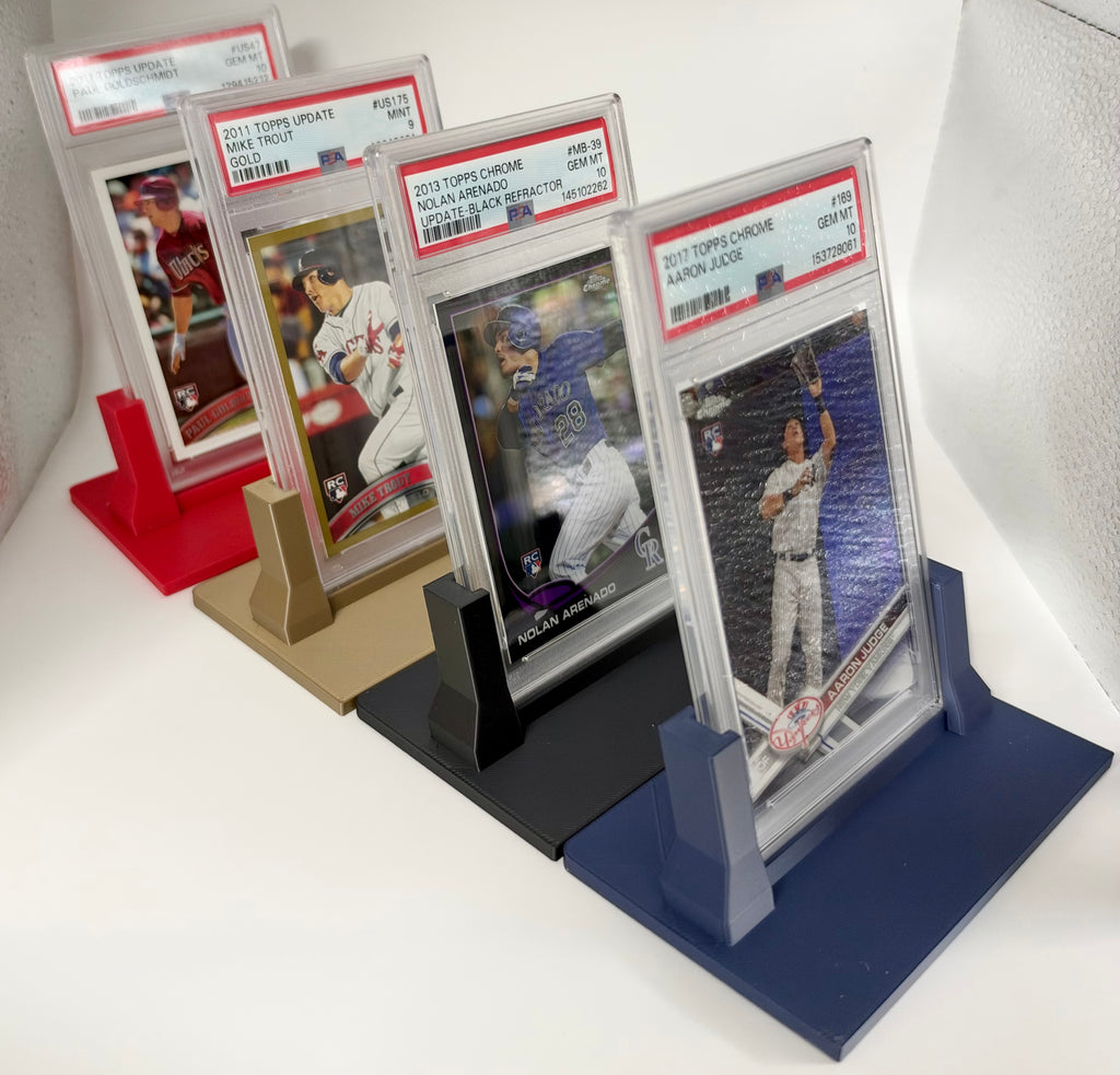Graded Card Display - multiple colors available (please specify PSA, BGS, SGC)