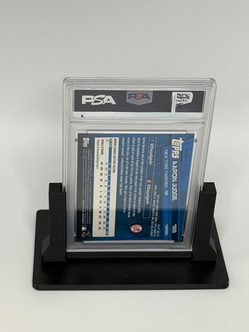 Graded Card Display - Black